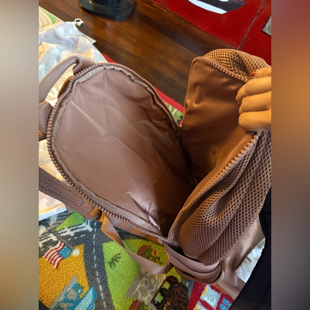 Dagne Dover mauve pink Backpack bundle with matching crossbody &attachable pouch - Picture 11 of 12